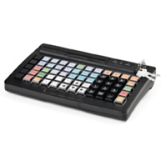 Программируемая клавиатура АТОЛ KB-60-KU (rev.2) черная c ридером магнитных карт на 1-3 дорожки