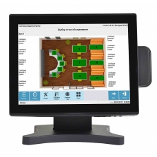 Сенсорный POS-монитор АТОЛ CPOS-15TM с MSR