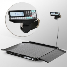Весы низкопрофильные с печатью этикеток 4D-LA-15/12-1000-RP
