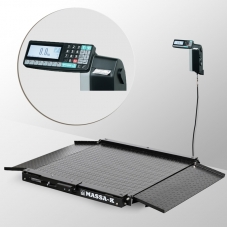 Весы низкопрофильные с печатью этикеток 4D-LA-15/12-1000-RL