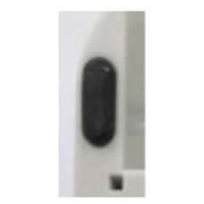 Клейкая ножка 16*6*2 мм черная