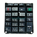 P092 Keypad,Силикон и АБС рев 4  Клавиатура 92Ф