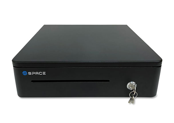 Денежный ящик SPACE BOX-330MR (черный, механический, PUSH) Денежный ящик SPACE BOX-330MR (черный, механический, PUSH)