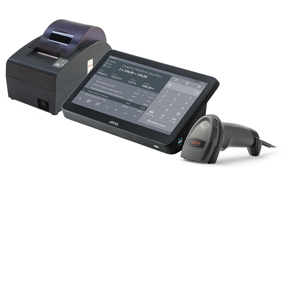 POS-система АТОЛ Mark Optima (АТОЛ 50Ф без ФН, Windows 10 IoT, Frontol 6, сканер ШК SB2108 Plus) POS-система АТОЛ Mark Optima (АТОЛ 50Ф без ФН, Windows 10 IoT, Frontol 6, сканер ШК SB2108 Plus)