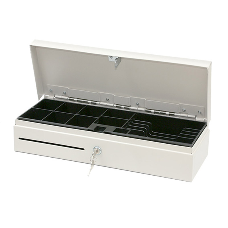 Денежный ящик FT460 (flip-top, интерфейс Epson, кабель 3м, белый) Денежный ящик FT460 (flip-top, интерфейс Epson, кабель 3м, белый)