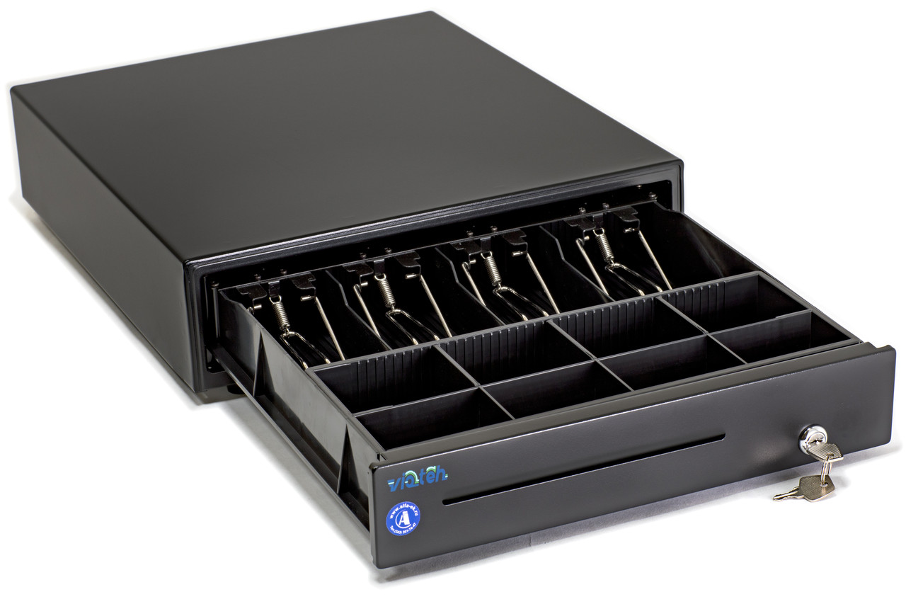 Денежный ящик VIOTEH HVC-10 (black, Posiflex) Денежный ящик VIOTEH HVC-10 (black, Posiflex)