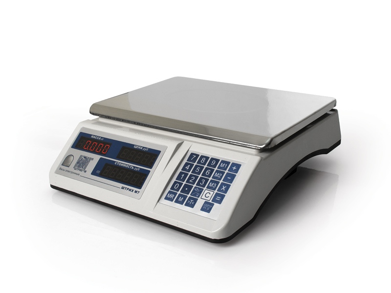 Весы торговые ШТРИХ М7Т 15-2.5 ДА (вер.3.1, с АКБ) Весы торговые ШТРИХ М7Т 15-2.5 ДА (вер.3.1, с АКБ)